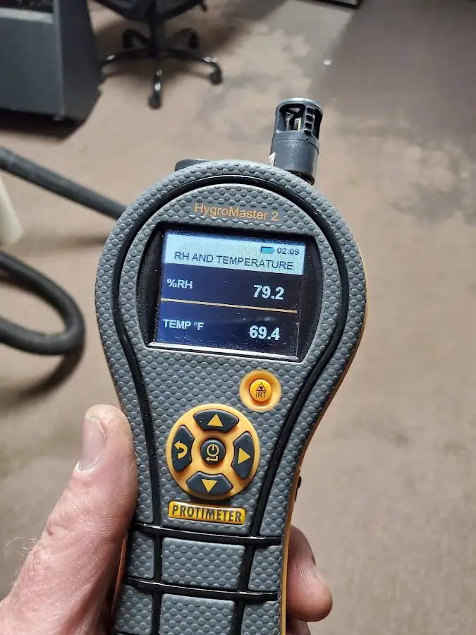 Moisture meter humidity assessment for Fire & Smoke Damage Restoration in Southwick